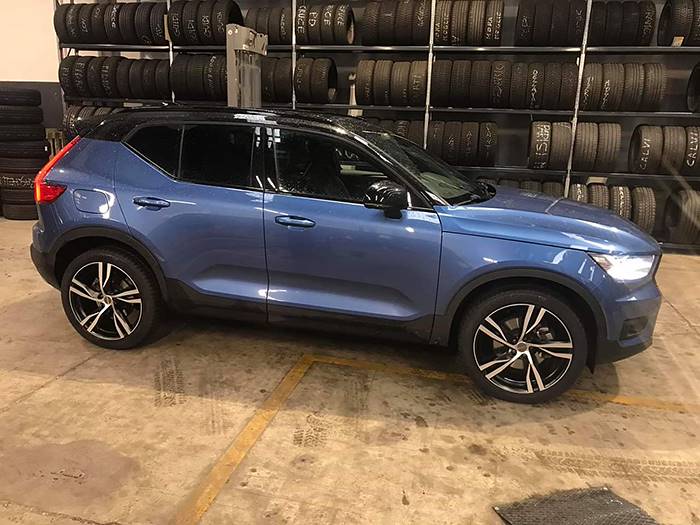 Фотогалерея дисків на авто Volvo