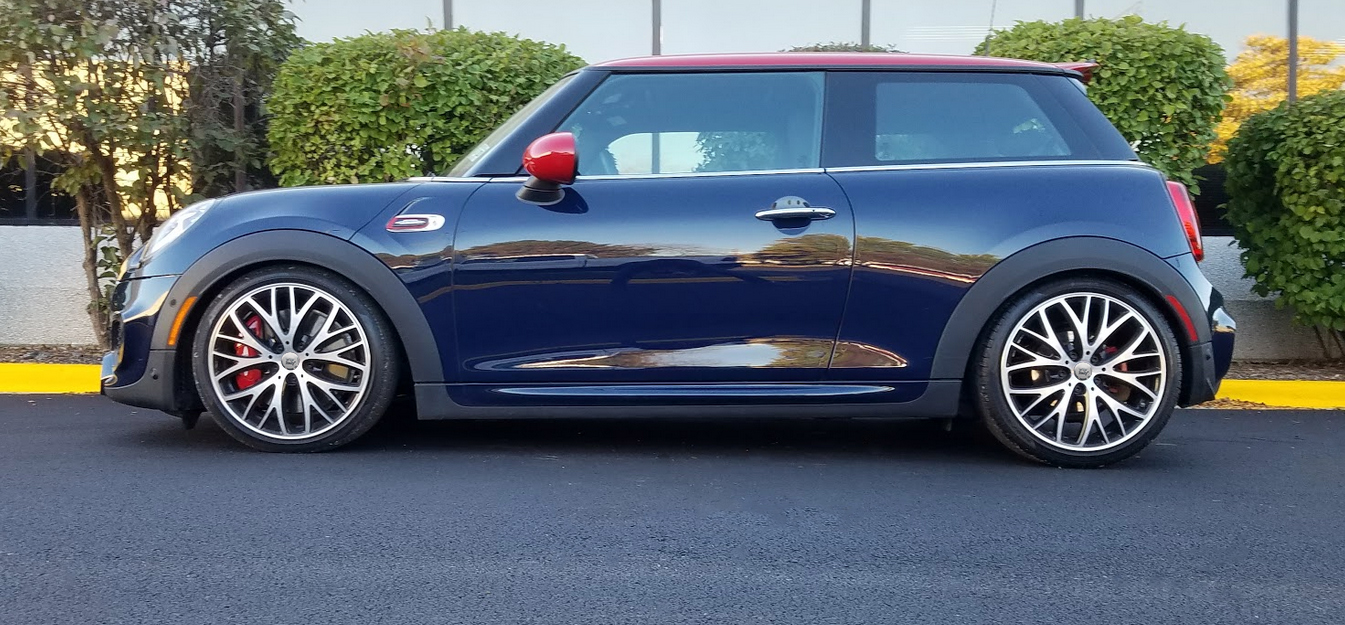 Фотогалерея дисків на авто Cooper JCW